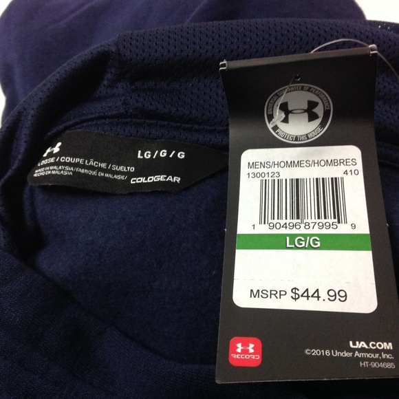 New Under Armour Men's Hooded Sweatshirt L - Picture 4 of 5